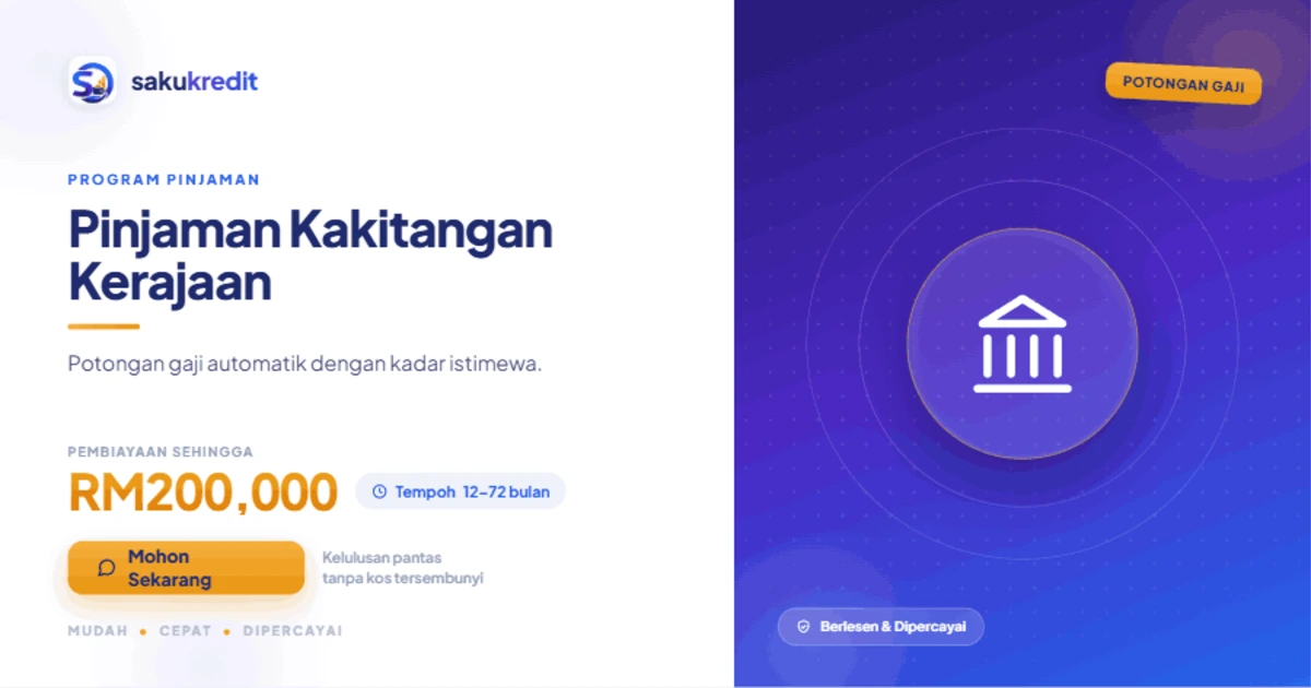 Banner Pinjaman Kakitangan Kerajaan